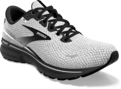 BROOKS Men's Ghost 15 (121 - White/Black) -Brooks Shoes Shop 01D96182 8CE9 4435 8B55 24986315F2FA