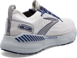 BROOKS Men’s Glycerin Stealthfit GTS 20 (081 - Oyster/Alloy/Blue Depths) -Brooks Shoes Shop 03318515 40EB 47E2 9742 E32D5B041EC8