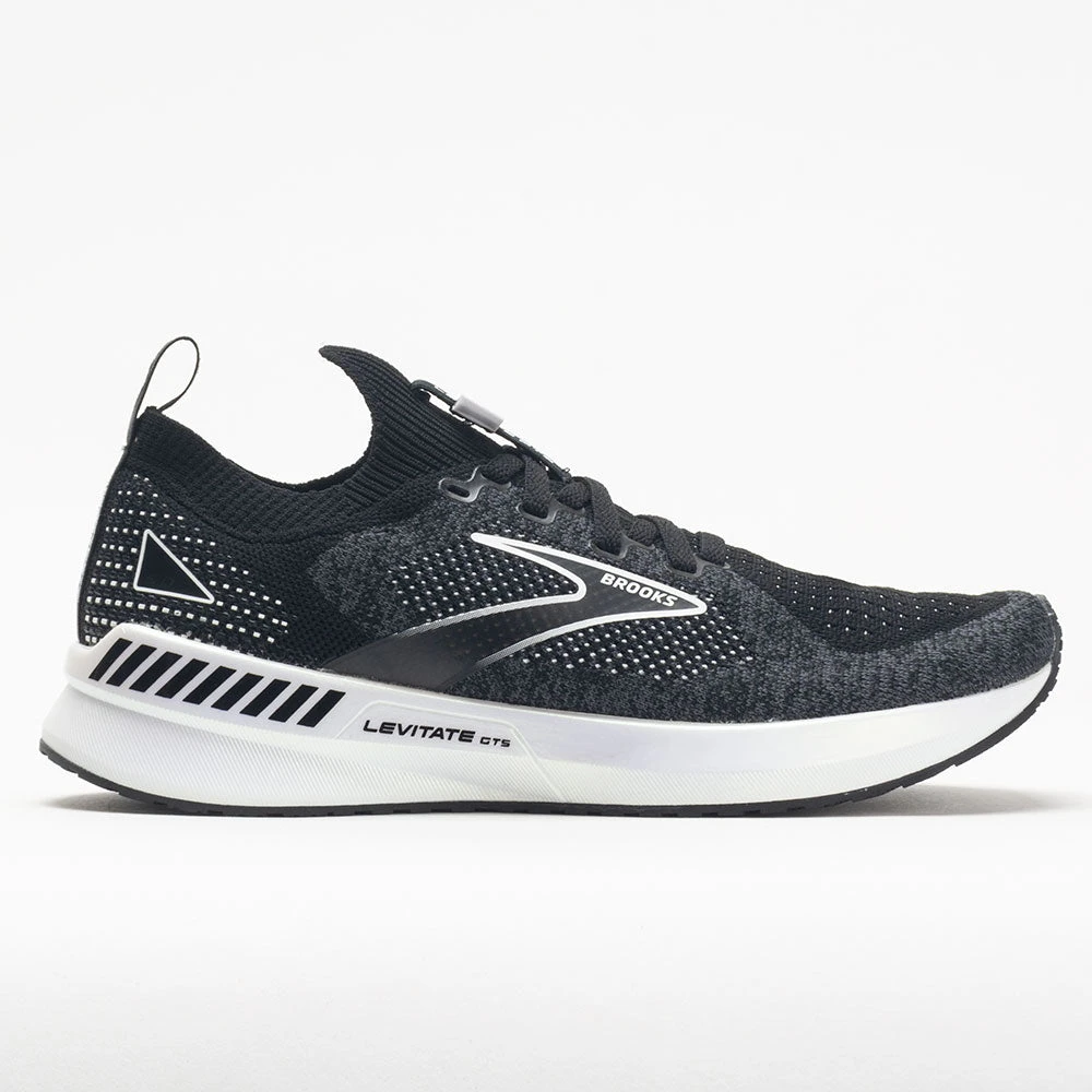 Brooks Levitate Stealthfit GTS 5 Women's Black/Gray/White 3 Brooks Levitate Stealthfit GTS 5 Women's Black/Gray/White