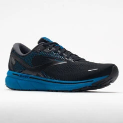 Brooks Ghost 14 Men's Black/Blackened Pearl/Blue -Brooks Shoes Shop 047275 5
