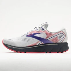 Brooks Ghost 14 Women's White/Purple/Coral -Brooks Shoes Shop 047285 1