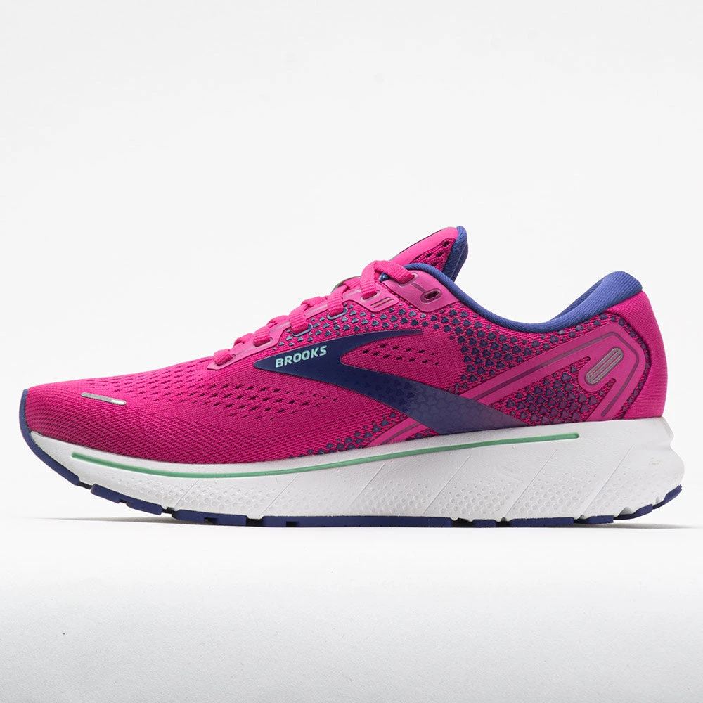 Brooks Ghost 14 Women's Fuschia/Yucca/Navy 4 Brooks Ghost 14 Women's Fuschia/Yucca/Navy - Image 2