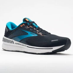 Brooks Adrenaline GTS 22 Men's Black/Blue/Orange -Brooks Shoes Shop 047298 5