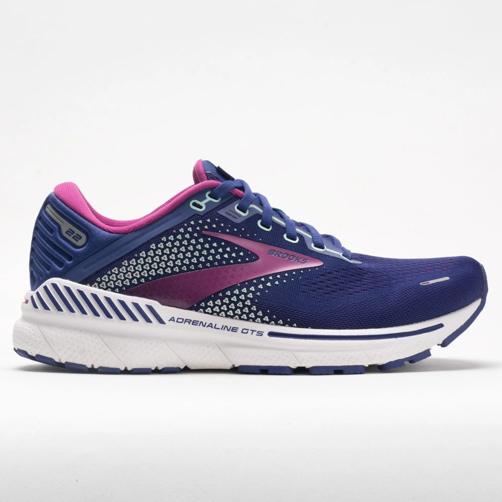 Brooks Adrenaline GTS 22 Women's Navy/Yucca/Pink 3 Brooks Adrenaline GTS 22 Women's Navy/Yucca/Pink