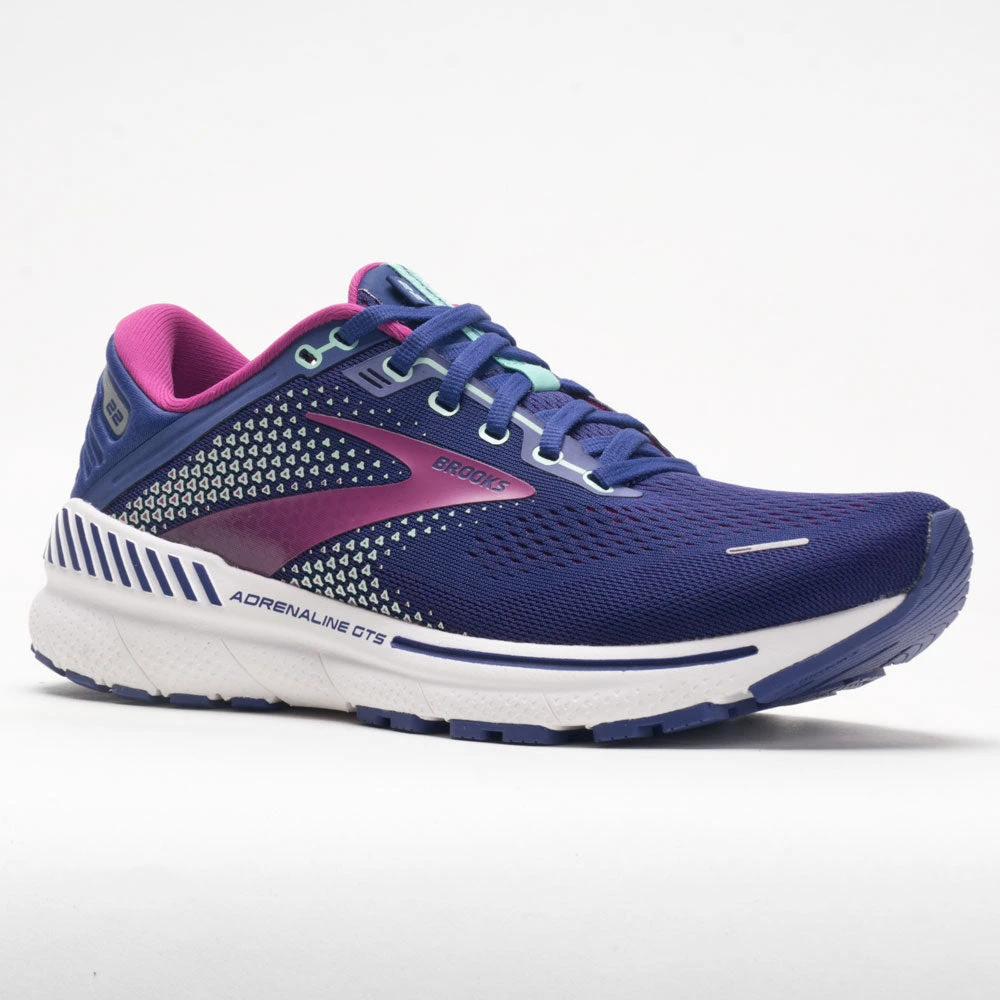Brooks Adrenaline GTS 22 Women's Navy/Yucca/Pink 7 Brooks Adrenaline GTS 22 Women's Navy/Yucca/Pink - Image 5