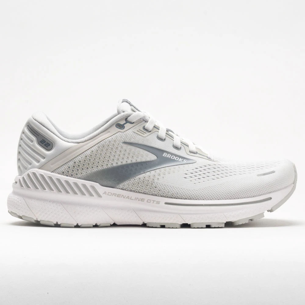 Brooks Adrenaline GTS 22 Women's White/Oyster/Primer Gray 3 Brooks Adrenaline GTS 22 Women's White/Oyster/Primer Gray