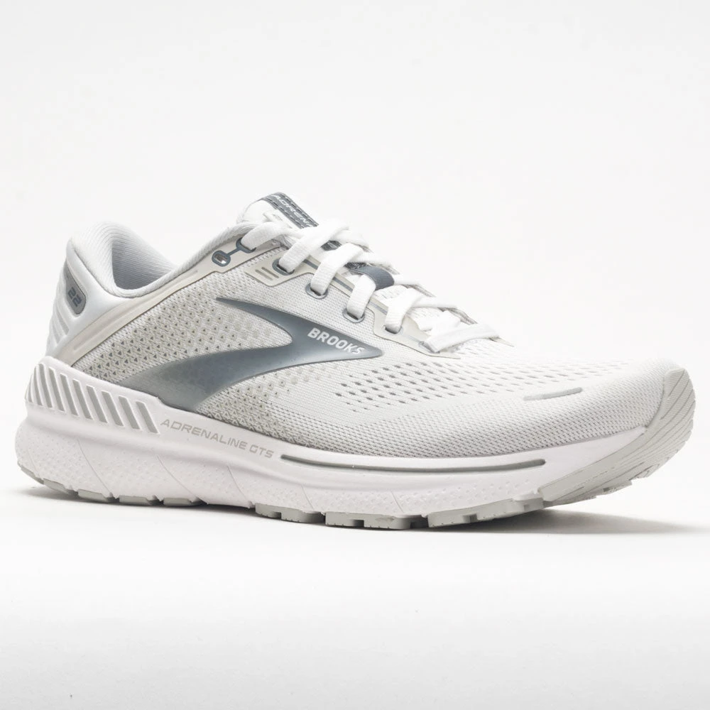 Brooks Adrenaline GTS 22 Women's White/Oyster/Primer Gray 7 Brooks Adrenaline GTS 22 Women's White/Oyster/Primer Gray - Image 5