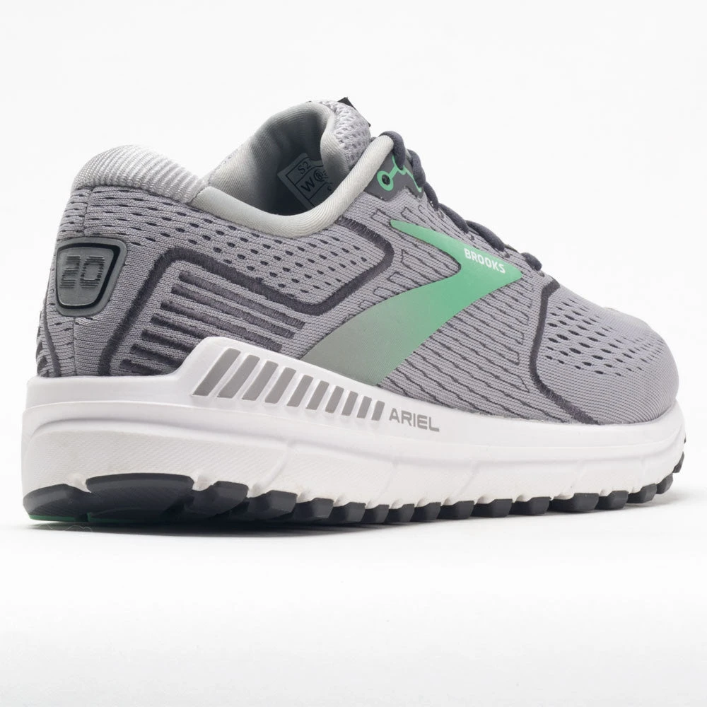 Brooks Ariel 2020 Women's Alloy/Blackened Pearl/Green 8 Brooks Ariel 2020 Women's Alloy/Blackened Pearl/Green - Image 6