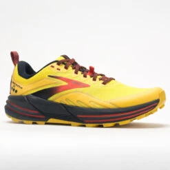 Brooks Cascadia 16 Men's Yellow/Black/Grenadine -Brooks Shoes Shop 047324 5