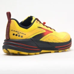Brooks Cascadia 16 Men's Yellow/Black/Grenadine -Brooks Shoes Shop 047324 6