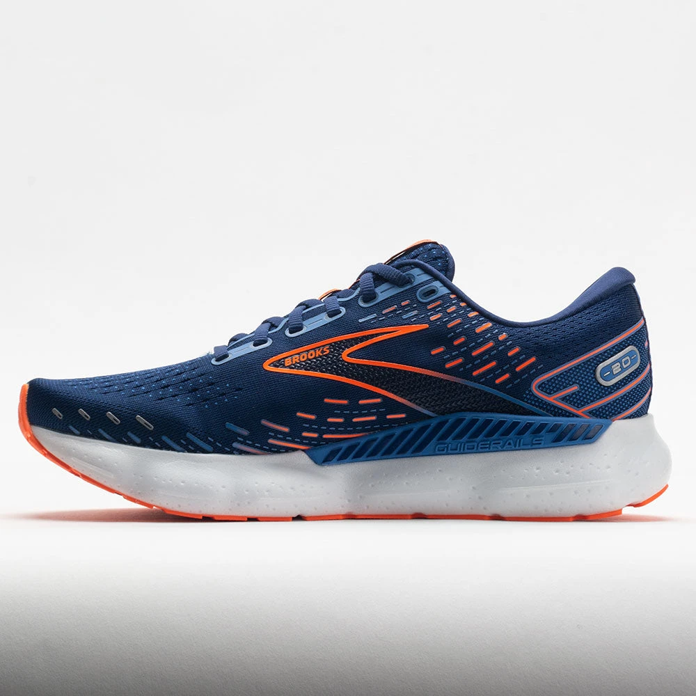 Brooks Glycerin GTS 20 Men's Blue Depths/Palace Blue/Orange 4 Brooks Glycerin GTS 20 Men's Blue Depths/Palace Blue/Orange - Image 2