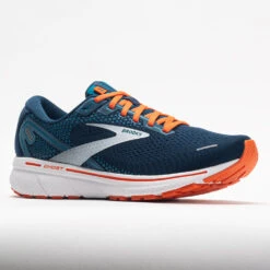 Brooks Ghost 14 Men's Titan/Teal/Flame -Brooks Shoes Shop 048965 5