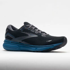 Brooks Ghost 15 Men's Black/Blackeded Pearl/Blue -Brooks Shoes Shop 048996 5