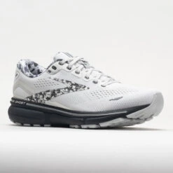 Brooks Ghost 15 Men's White/Ebony/Oyster -Brooks Shoes Shop 049428 5