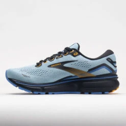 Brooks Ghost 15 Women's Light Blue/Black/Yellow -Brooks Shoes Shop 049435 1