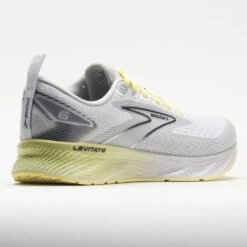 Brooks Levitate 6 Women's White/Oyster/Yellow -Brooks Shoes Shop 049819 6