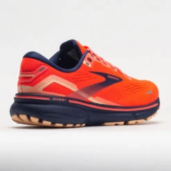 Brooks Ghost 15 Women's Coral/Navy/Peach -Brooks Shoes Shop 049858 6