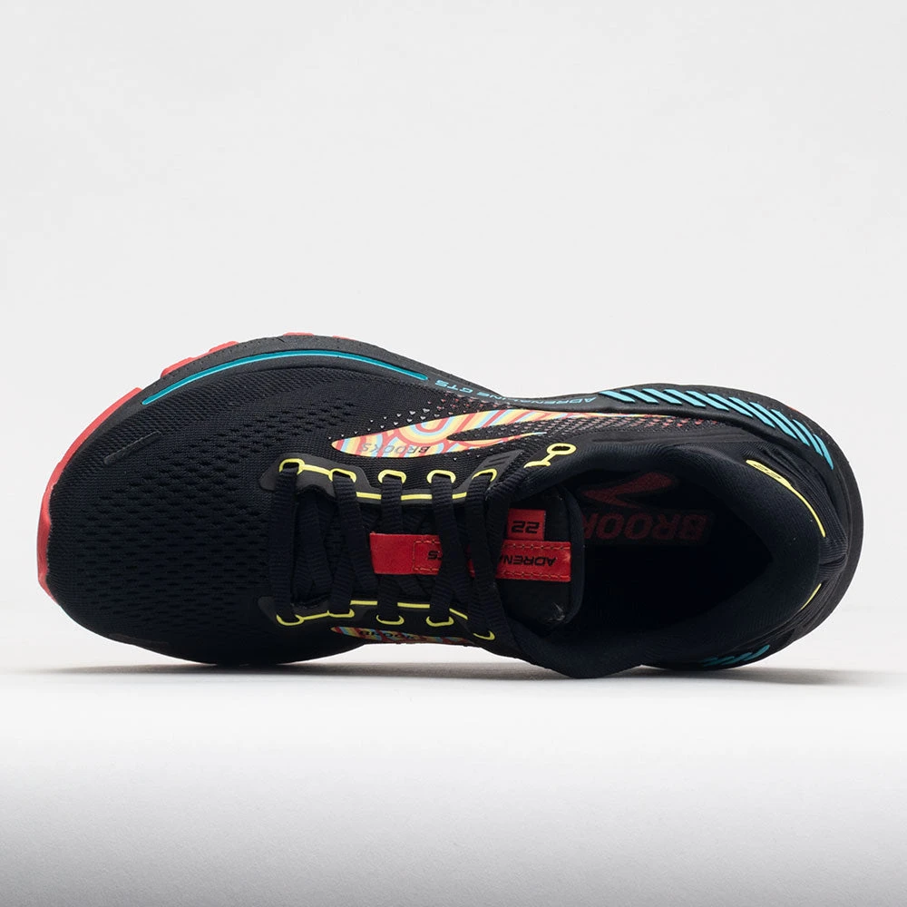 Brooks Adrenaline GTS 22 Men's Disco Black/Blue/Bittersweet 5 Brooks Adrenaline GTS 22 Men's Disco Black/Blue/Bittersweet - Image 3