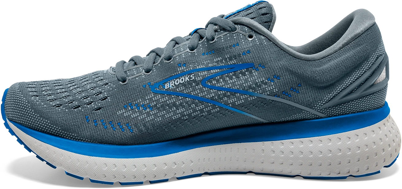 BROOKS Men’s Glycerin 19 (095 - Quarry/Grey/Dark Blue) 4 BROOKS Men’s Glycerin 19 (095 - Quarry/Grey/Dark Blue) - Image 2