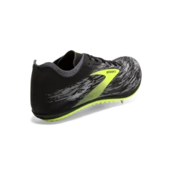 BROOKS Unisex ELMN8 V5 (081 - Black/Grey/Nightlife) -Brooks Shoes Shop 100034 081 h elmn8 v5 unisex running flats