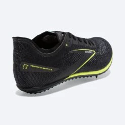 BROOKS Unisex ELMN8 V6 (013 - Black/Nightlife) -Brooks Shoes Shop 100040 013 h elmn8 6 unisex track shoes