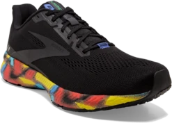 BROOKS Men's Launch 8 Victory Collection (016 - Black/Red/Blue) -Brooks Shoes Shop 110358 016 A Launch 8