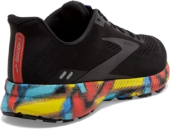 BROOKS Men's Launch 8 Victory Collection (016 - Black/Red/Blue) -Brooks Shoes Shop 110358 016 H Launch 8