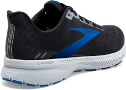 BROOKS Men's Launch 8 (018 - Black/Grey/Blue) -Brooks Shoes Shop 110358 018 H Launch 8