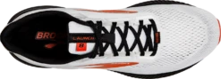BROOKS Men's Launch 8 (198 - White/Black/Red Clay) -Brooks Shoes Shop 110358 198 O Launch 8
