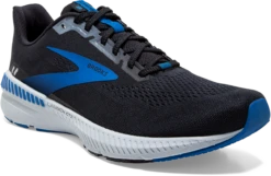 BROOKS Men's Launch GTS 8 (018 - Black/Grey/Blue) -Brooks Shoes Shop 110359 018 A Launch GTS 8