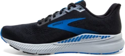 BROOKS Men's Launch GTS 8 (018 - Black/Grey/Blue) -Brooks Shoes Shop 110359 018 M Launch GTS 8