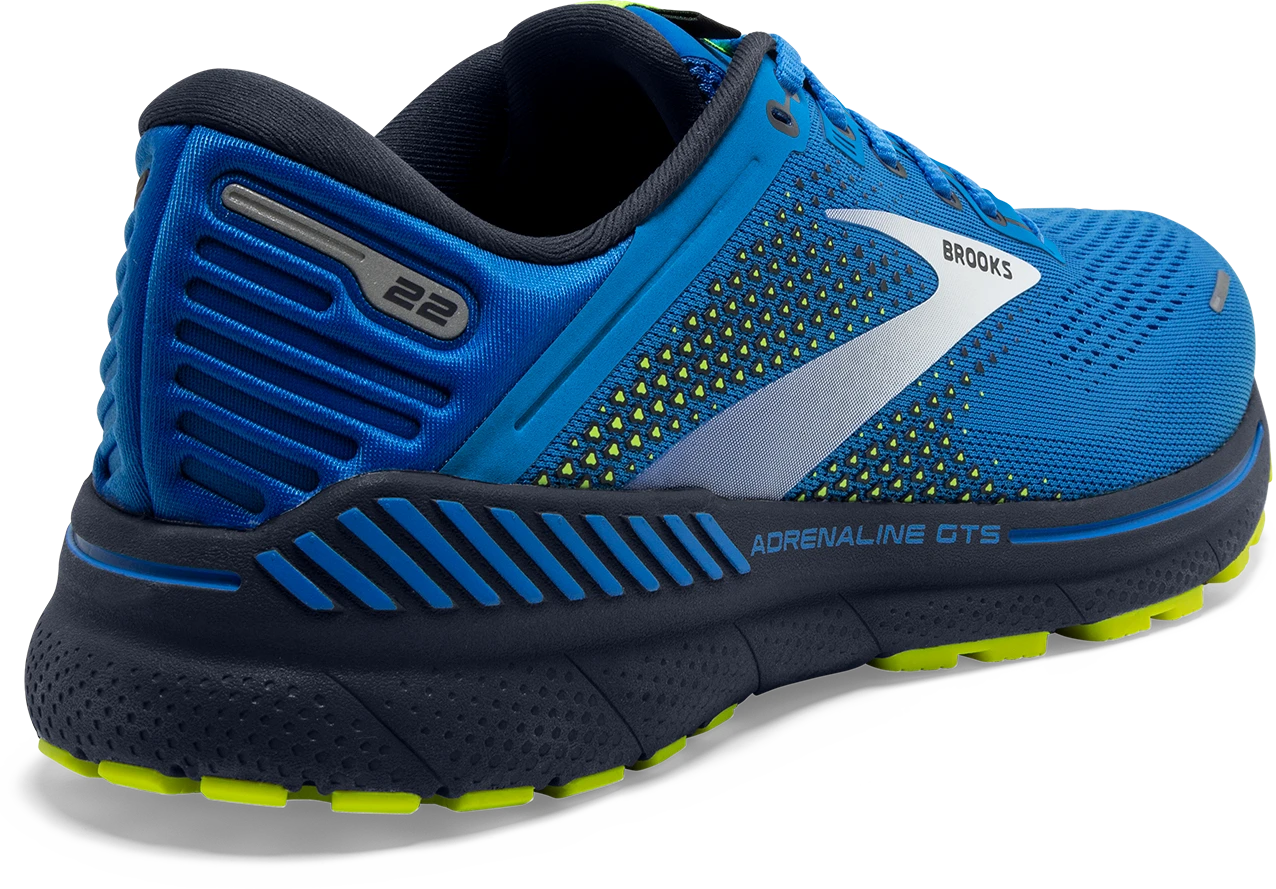 BROOKS Men's Adrenaline GTS 22 (413 - Blue/India Ink/Nightlife) 6 BROOKS Men's Adrenaline GTS 22 (413 - Blue/India Ink/Nightlife) - Image 4