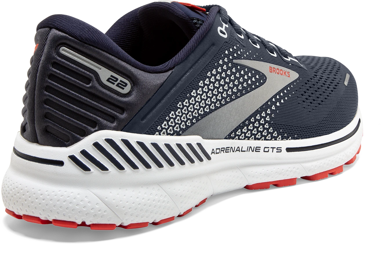 BROOKS Men's Adrenaline GTS 22 (435 - Peacoat/India Ink/Grenadine) 6 BROOKS Men's Adrenaline GTS 22 (435 - Peacoat/India Ink/Grenadine) - Image 4