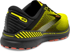 BROOKS Men’s Adrenaline GTS 22 (736 - Nightlife/Black/Flame) -Brooks Shoes Shop 110366 736 H Adrenaline GTS 22