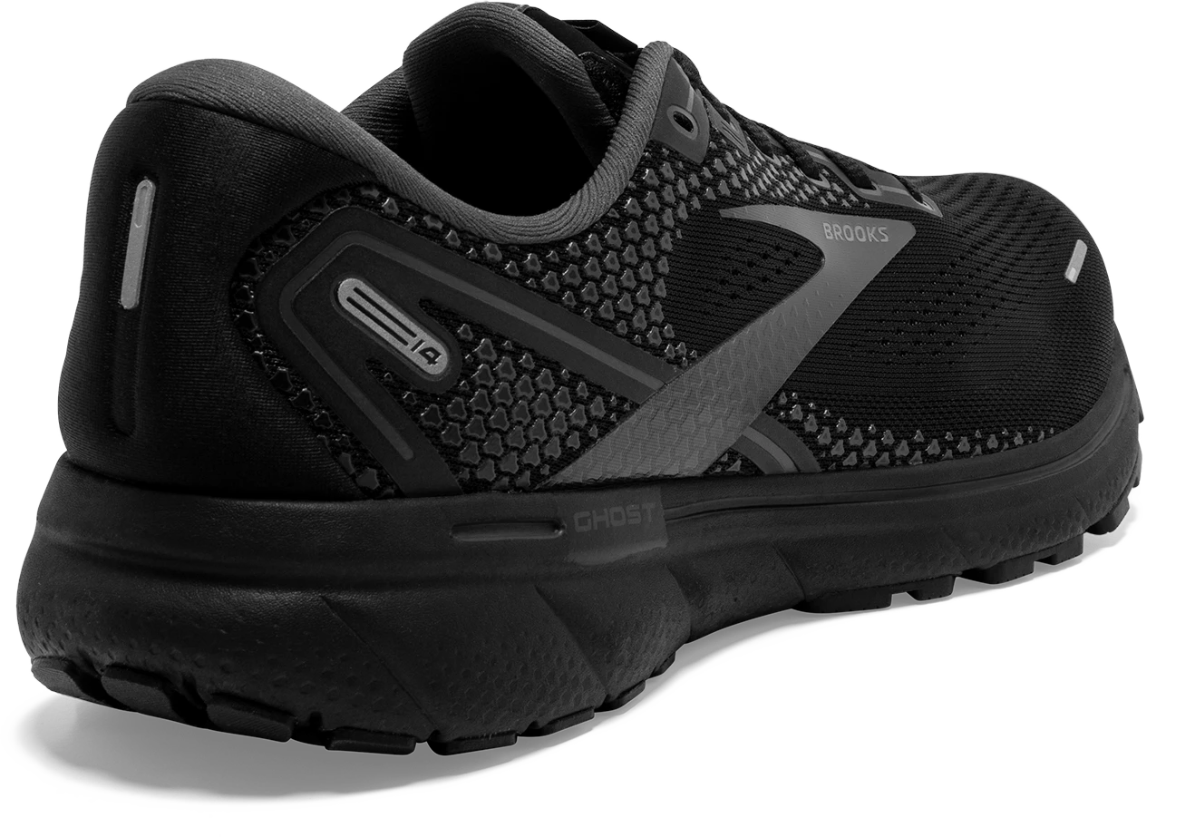 BROOKS Men's Ghost 14 (020 - Black/Black/Ebony) 6 BROOKS Men's Ghost 14 (020 - Black/Black/Ebony) - Image 4