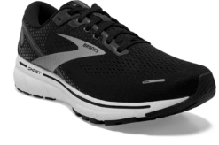 BROOKS Men's Ghost 14 (057 - Black/White/Silver) -Brooks Shoes Shop 110369 057 A Ghost 14 001