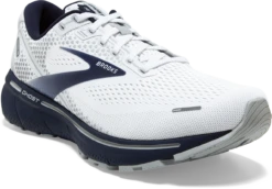 BROOKS Men's Ghost 14 (190 - White/Grey/Navy) 10 BROOKS Men's Ghost 14 (190 - White/Grey/Navy) -Brooks Shoes Shop 110369 190 A Ghost 14