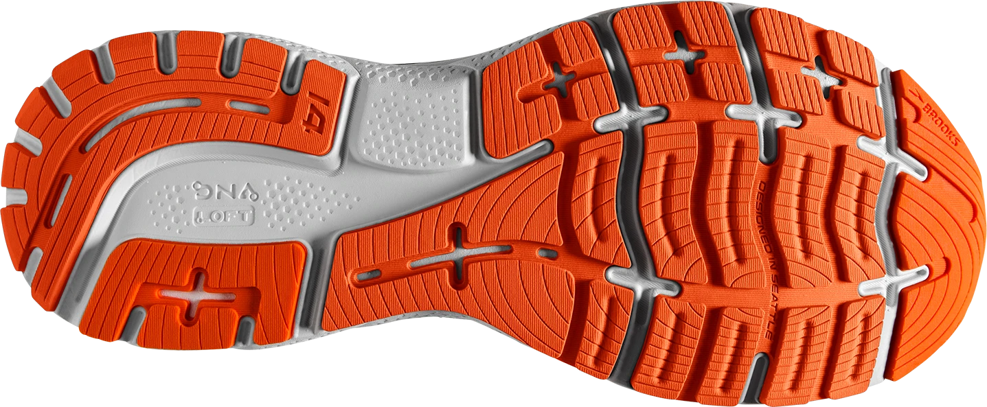 BROOKS Men's Ghost 14 (488 - Titan/Teal/Flame) 8 BROOKS Men's Ghost 14 (488 - Titan/Teal/Flame) - Image 6