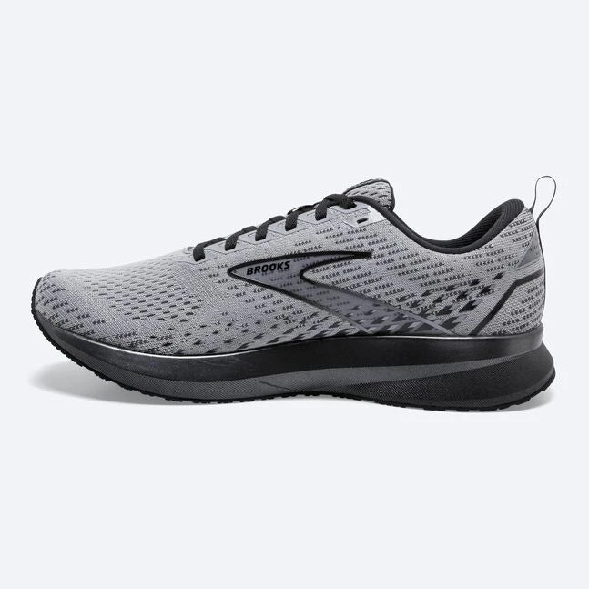 BROOKS Men's Levitate 5 (096 - Grey/Blackened Pearl/Black) 4 BROOKS Men's Levitate 5 (096 - Grey/Blackened Pearl/Black) - Image 2