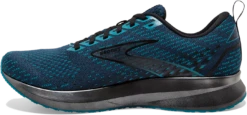 BROOKS Men's Levitate 5 (412 - Titan/Crystal Teal/Black) -Brooks Shoes Shop 110370 412 M Levitate 5