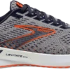 BROOKS Men's Levitate 5 GTS (034 - Grey/Peacoat/Flame) -Brooks Shoes Shop 110371 034 L Levitate GTS 5