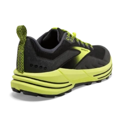 BROOKS Men's Cascadia 16 WIDE (029 - Black/Ebony/Nightlife) -Brooks Shoes Shop 110376 029 h cascadia 16 mens trail running shoe