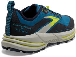 BROOKS Men's Cascadia 16 (469 - Mykonos Blue/Peacoat/Lime) 11 BROOKS Men's Cascadia 16 (469 - Mykonos Blue/Peacoat/Lime) -Brooks Shoes Shop 110376 469 H Cascadia 16