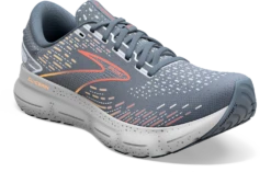 BROOKS Men’s Glycerin 20 (034- Grey/Chili Oil/Orange) -Brooks Shoes Shop 110382 034 A Glycerin 20