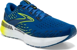 BROOKS Men’s Glycerin GTS 20 (482 - Blue/Nightlife/White) -Brooks Shoes Shop 110383 482 A Glycerin GTS 20