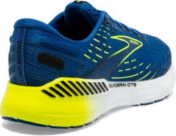 BROOKS Men’s Glycerin GTS 20 (482 - Blue/Nightlife/White) -Brooks Shoes Shop 110383 482 H Glycerin GTS 20