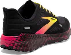 BROOKS Men’s Launch GTS 9 (016 - Black/Pink/Yellow) -Brooks Shoes Shop 110387 016 H Launch GTS 9