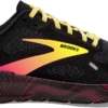 BROOKS Men’s Launch GTS 9 (016 - Black/Pink/Yellow) -Brooks Shoes Shop 110387 016 L Launch GTS 9
