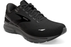 BROOKS Men's Ghost 15 (020 - Black/Black/Ebony) -Brooks Shoes Shop 110393 020 A Ghost 15