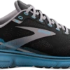 BROOKS Men's Ghost 15 (056 - Black/Blackened Pearl/Blue) -Brooks Shoes Shop 110393 056 L Ghost 15